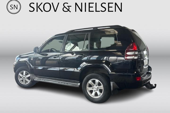 Sort Toyota Land Cruiser fra 2007