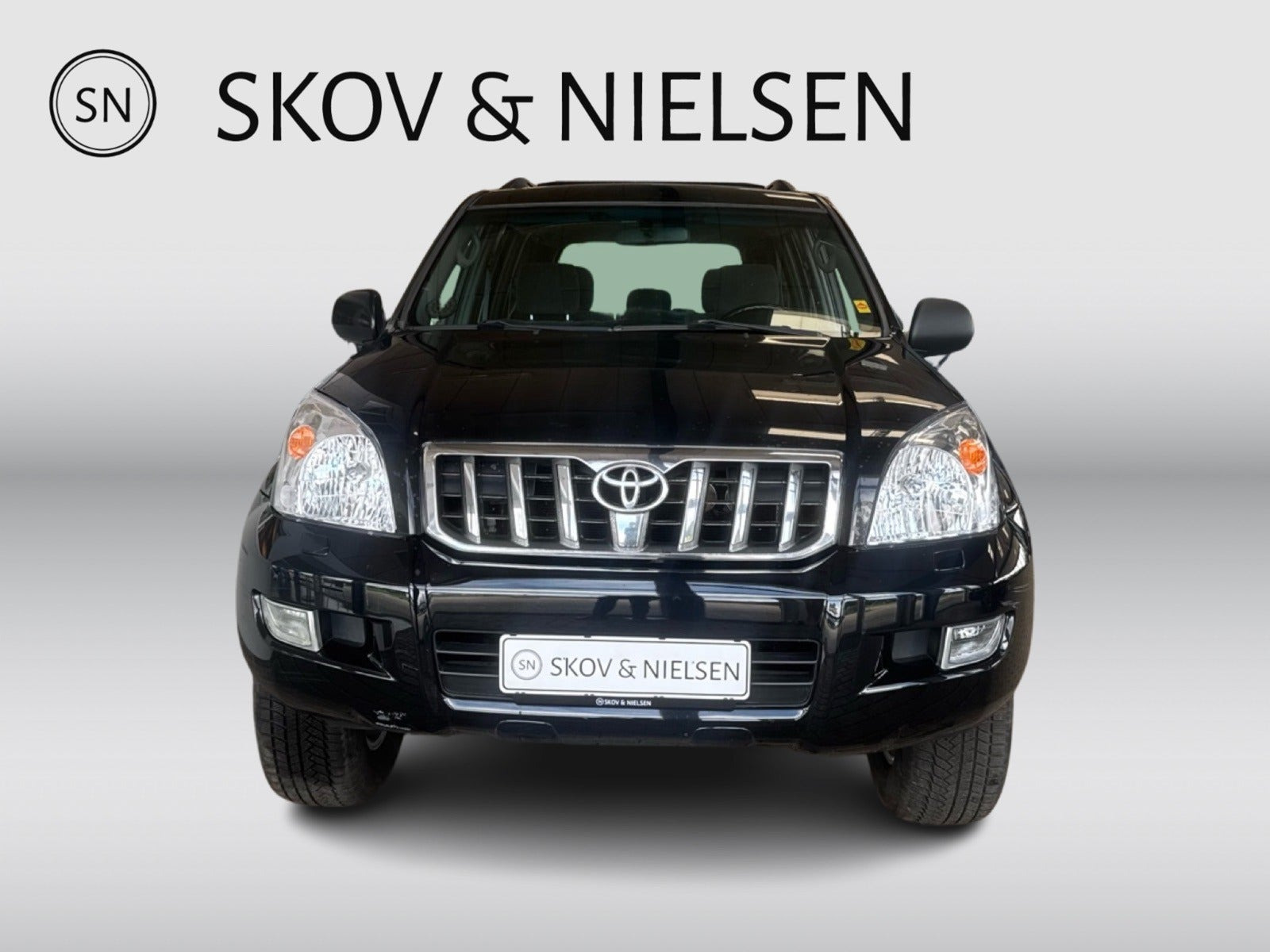 Sort Toyota Land Cruiser fra 2007
