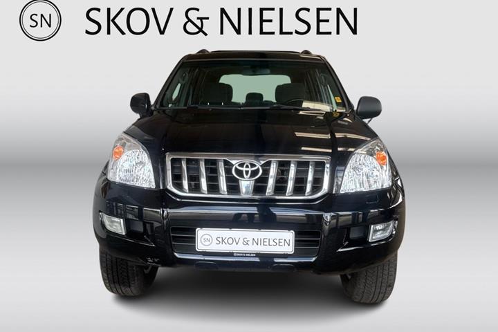 Sort Toyota Land Cruiser fra 2007