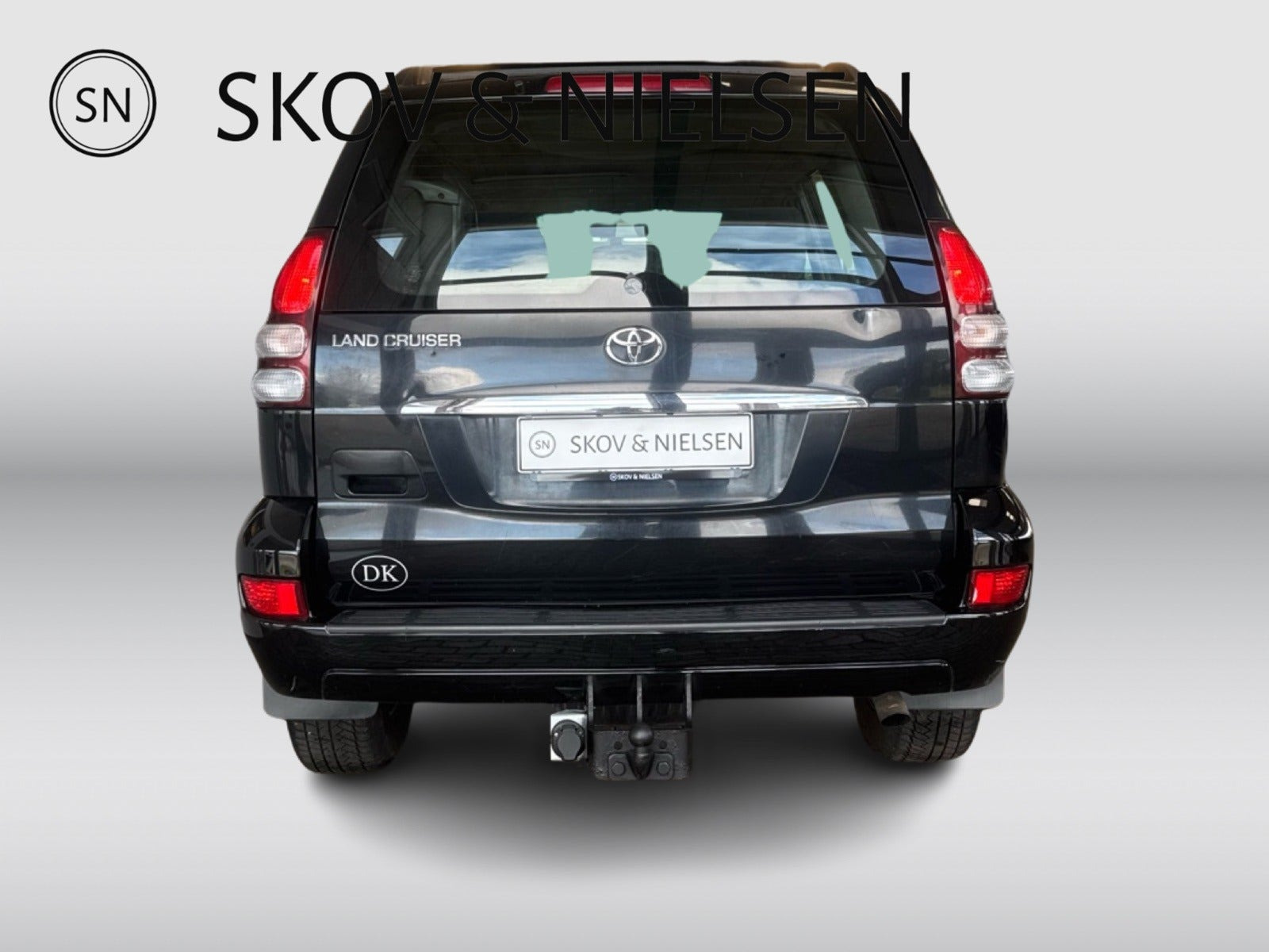 Sort Toyota Land Cruiser fra 2007