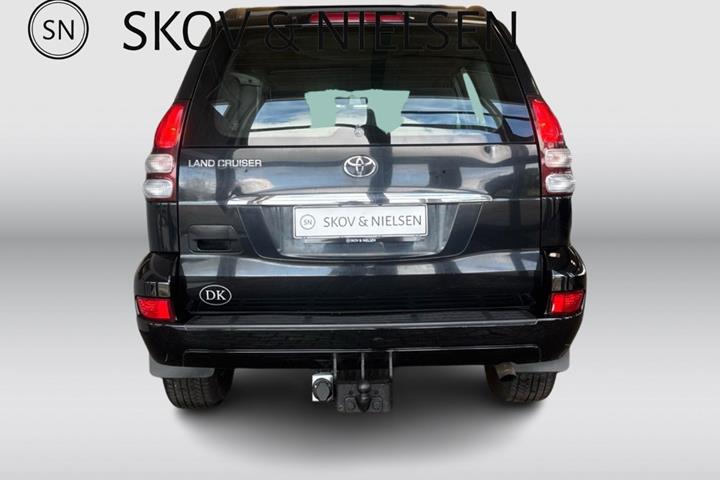 Sort Toyota Land Cruiser fra 2007