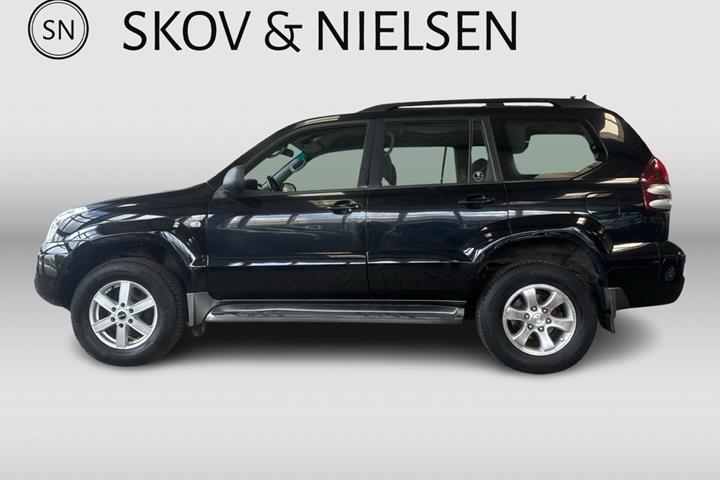 Sort Toyota Land Cruiser fra 2007