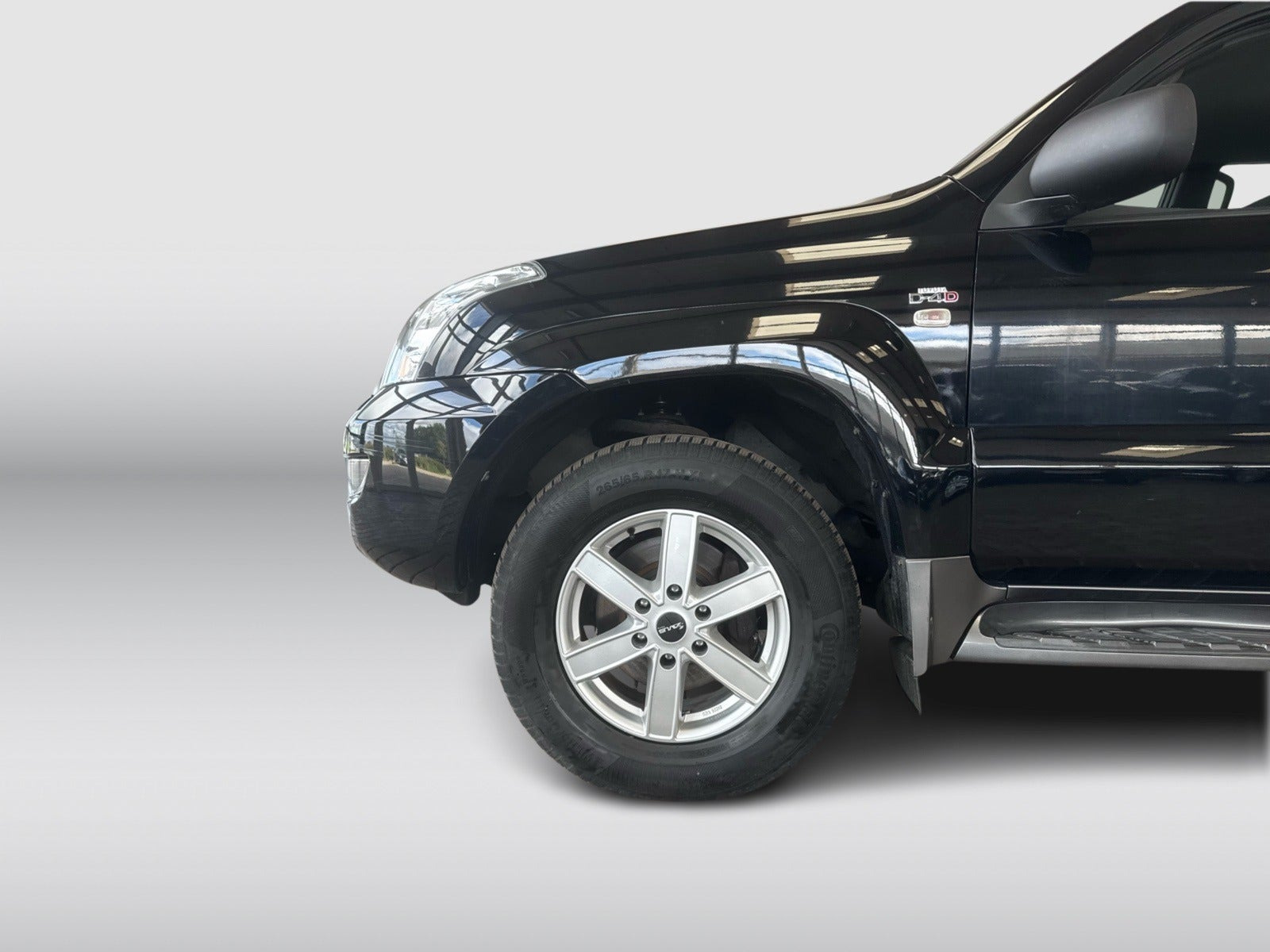 Sort Toyota Land Cruiser fra 2007