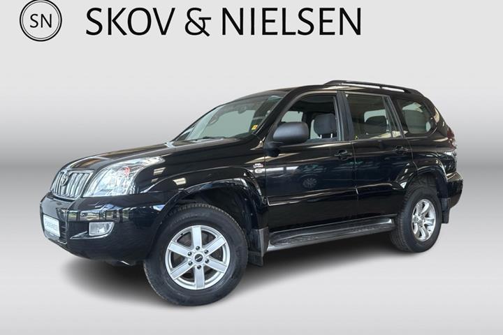Sort Toyota Land Cruiser fra 2007