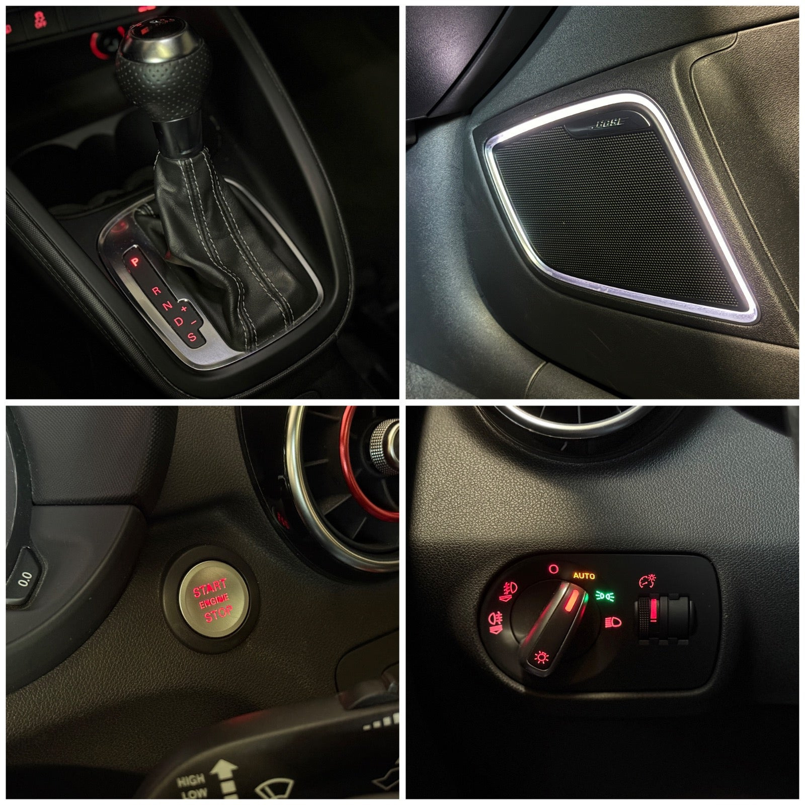 Hvid Audi A1 fra 2012