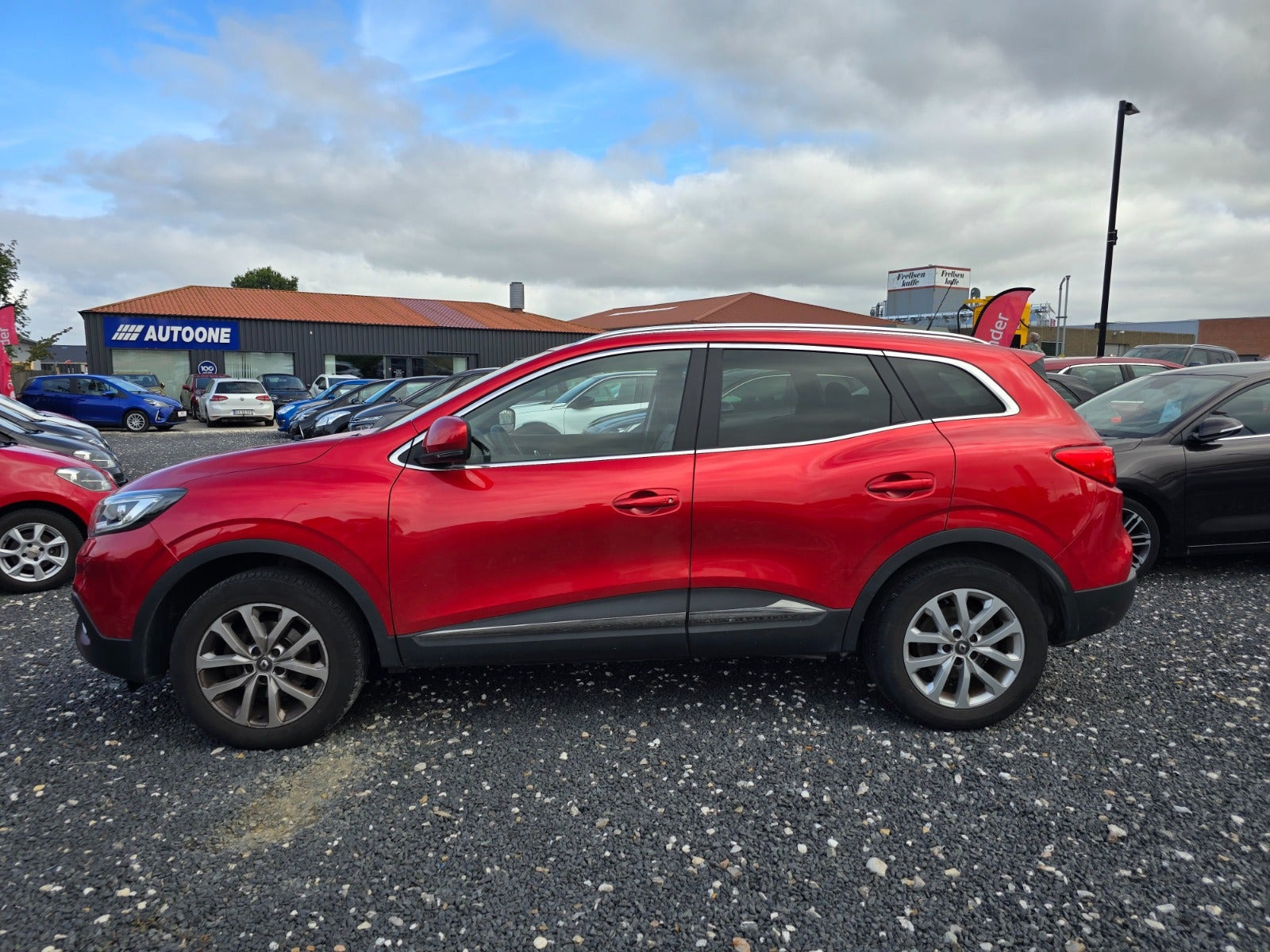 Rød Renault Kadjar fra 2018