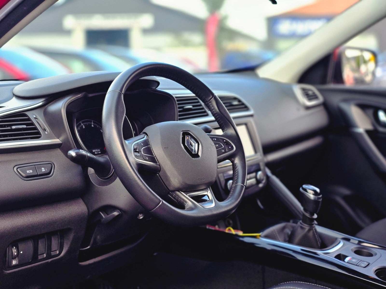 Rød Renault Kadjar fra 2018