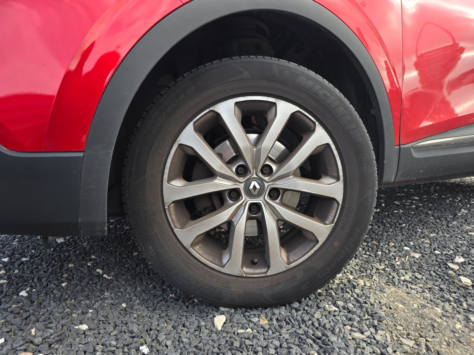 Rød Renault Kadjar fra 2018