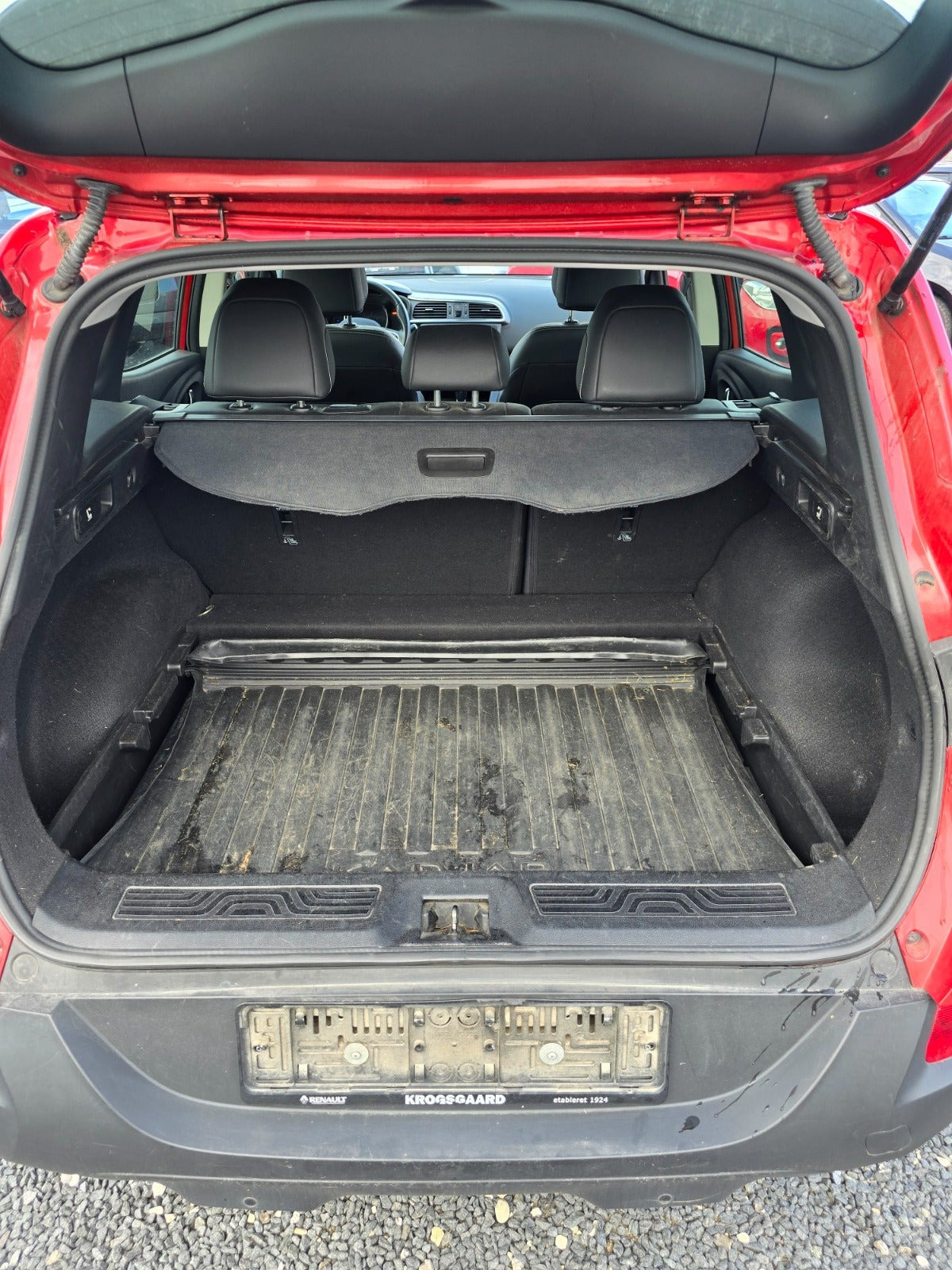 Rød Renault Kadjar fra 2018
