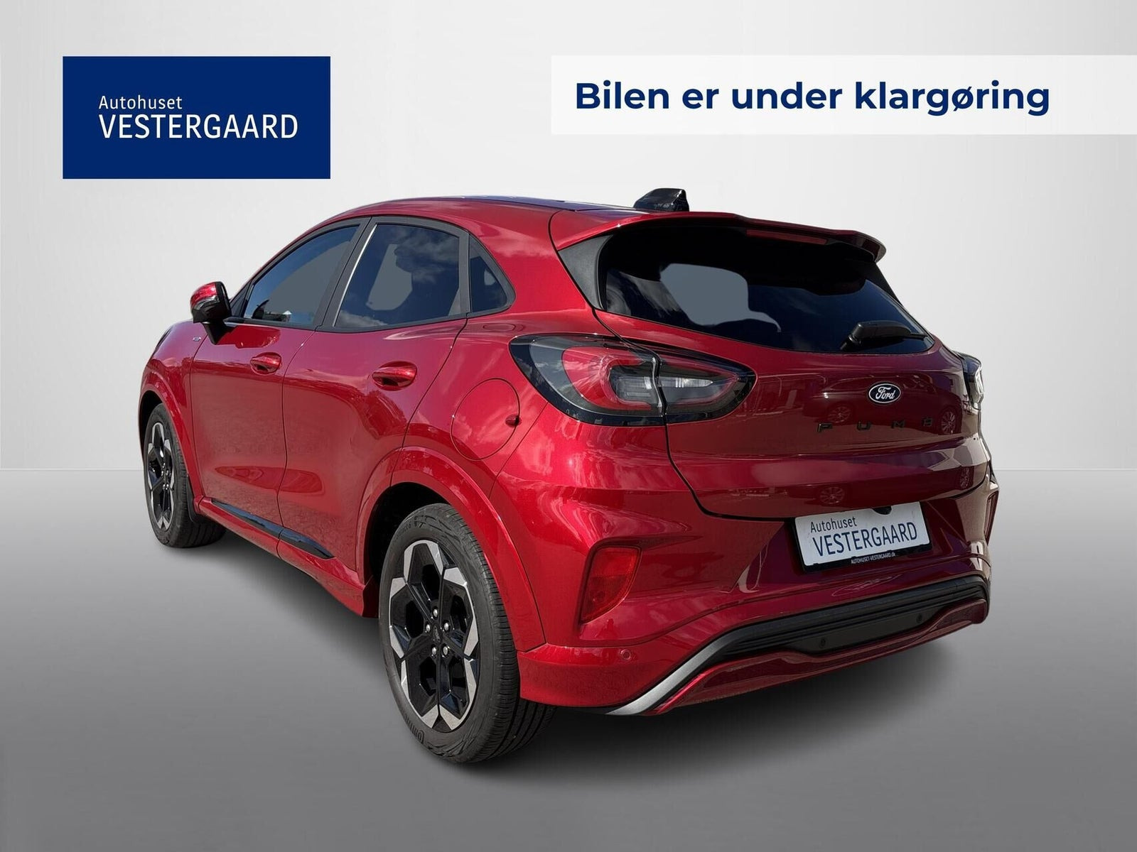 Rød Ford Puma fra 2024