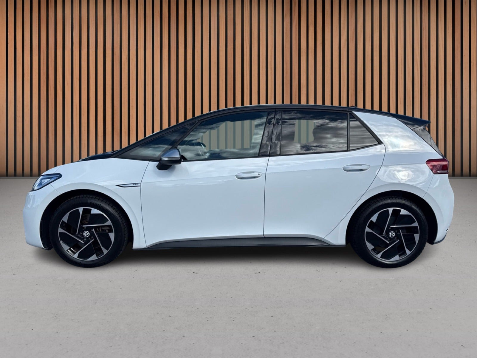 Hvid VW ID.3 fra 2021