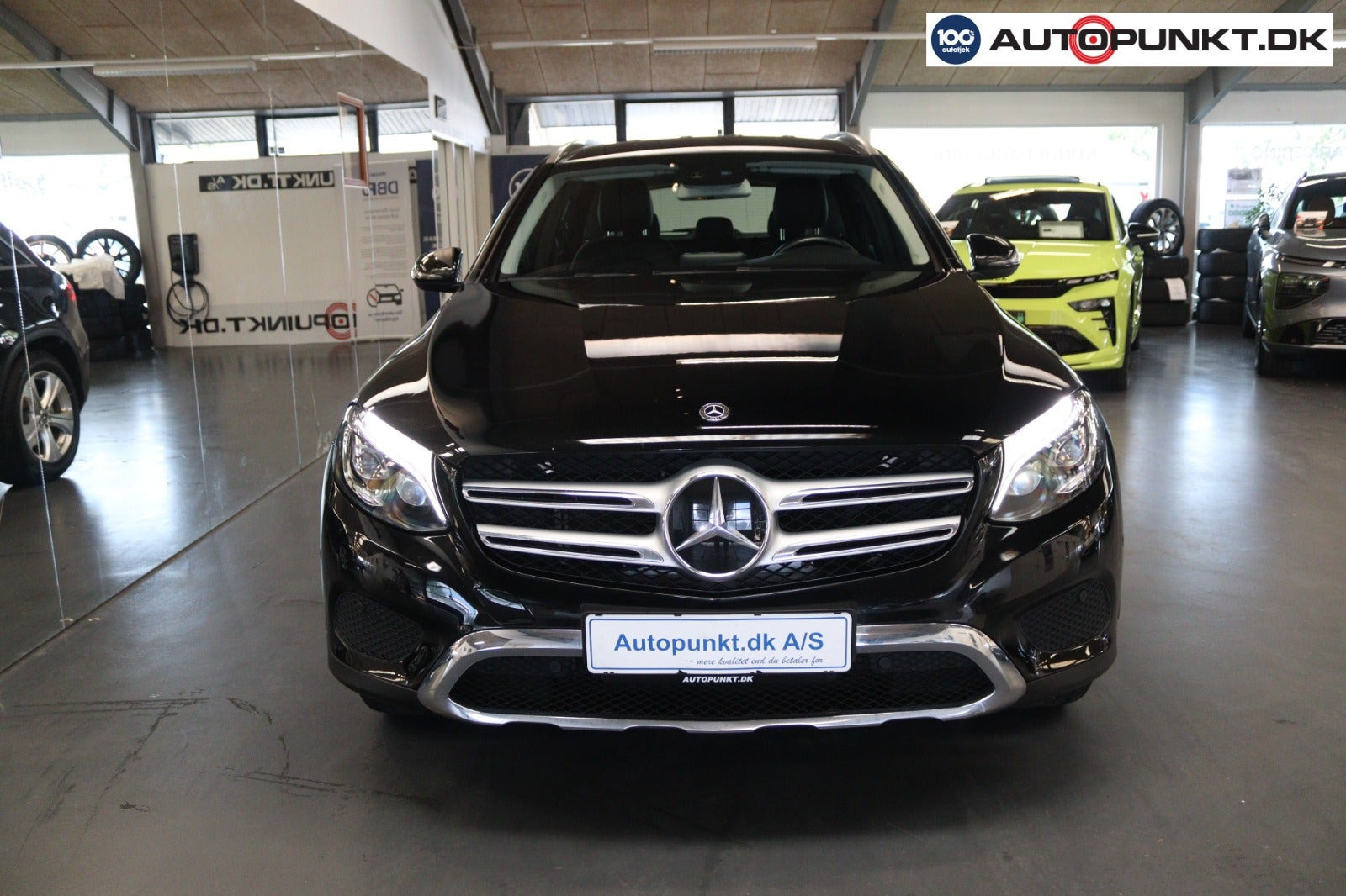 Sort Mercedes GLC220 d fra 2018