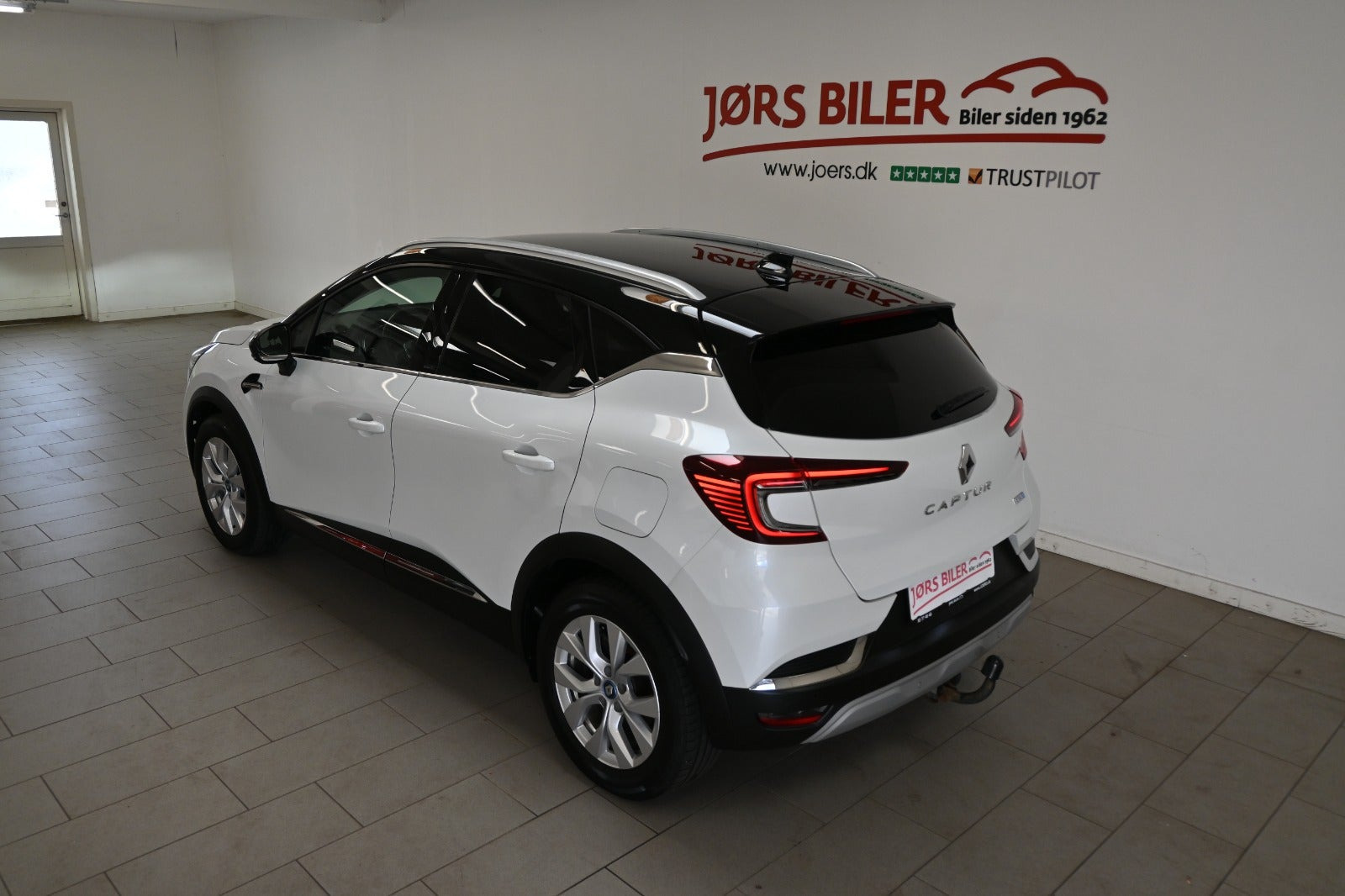 Hvid Renault Captur fra 2021