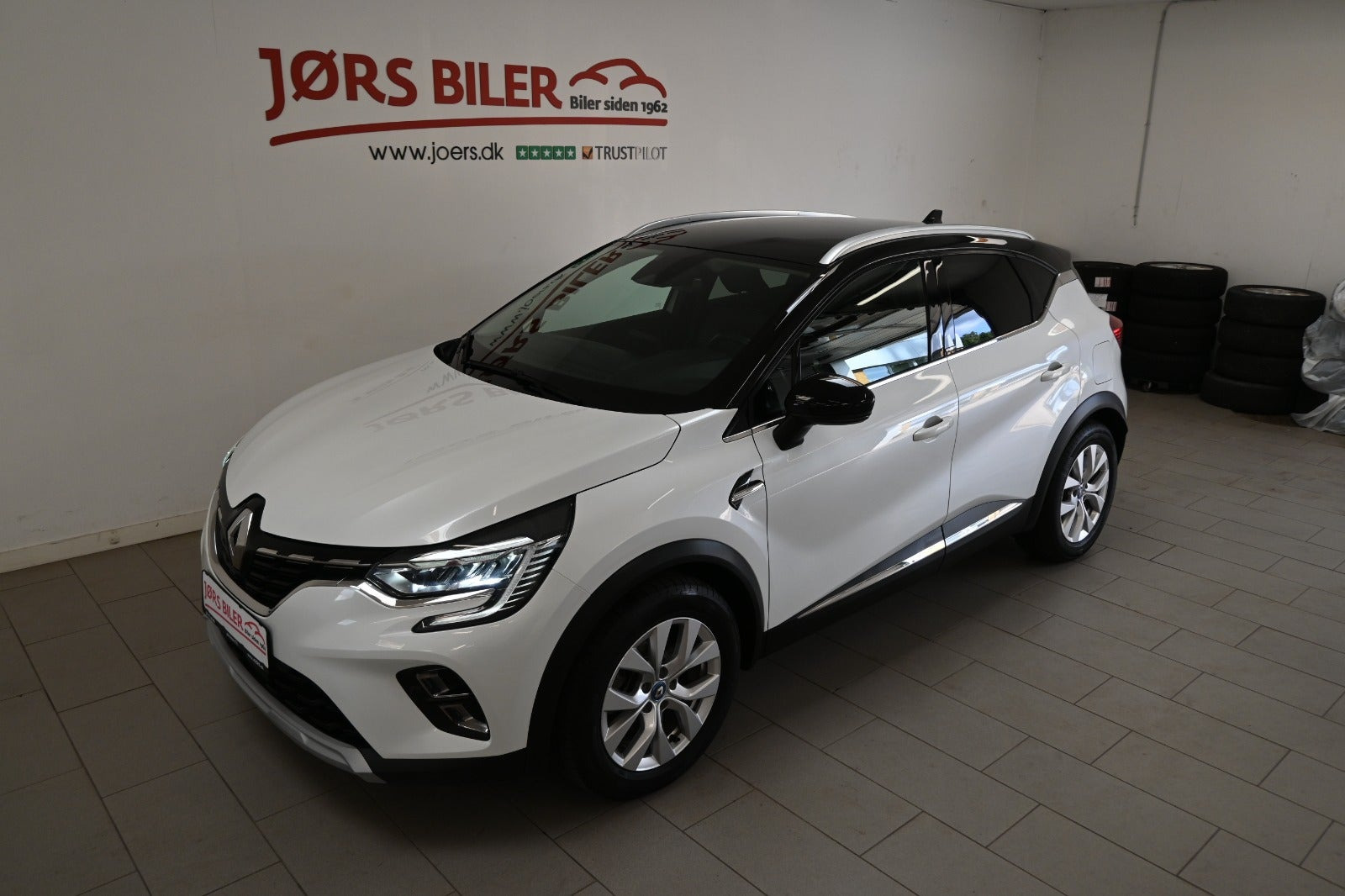 Hvid Renault Captur fra 2021