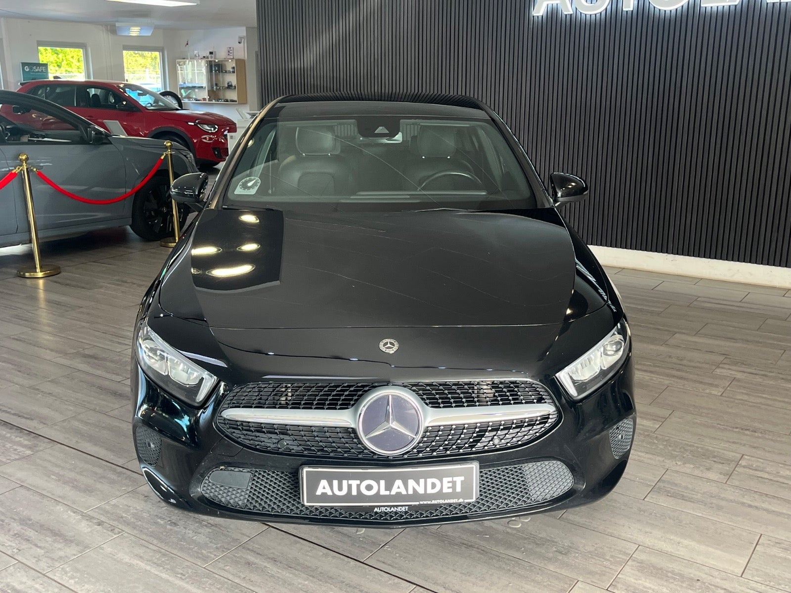 Sort Mercedes A200 fra 2018