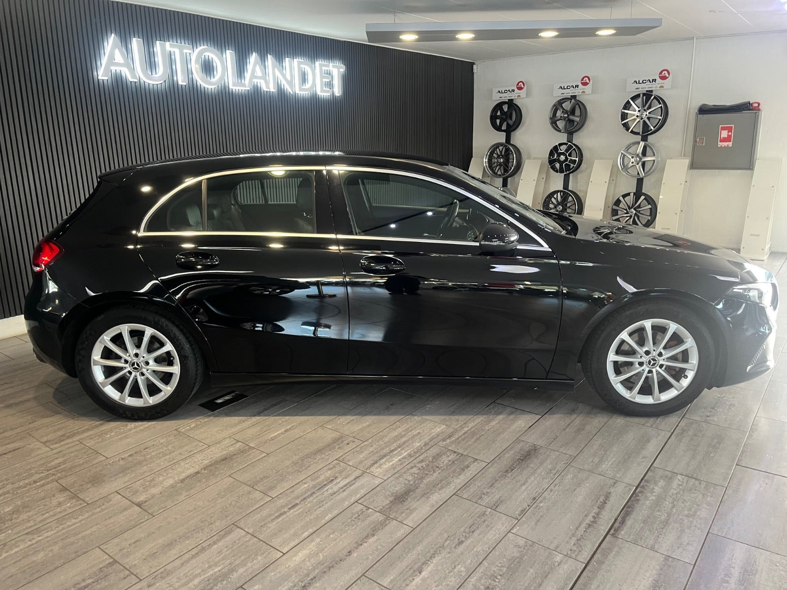 Sort Mercedes A200 fra 2018