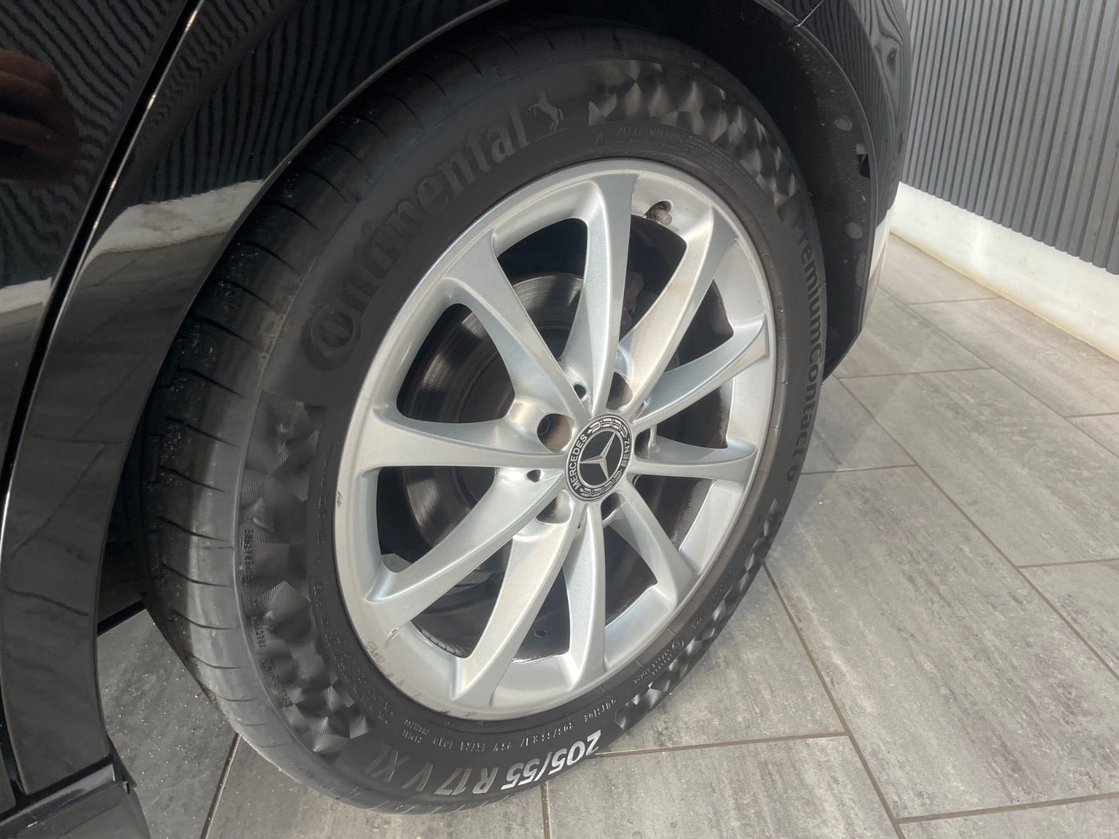 Sort Mercedes A200 fra 2018