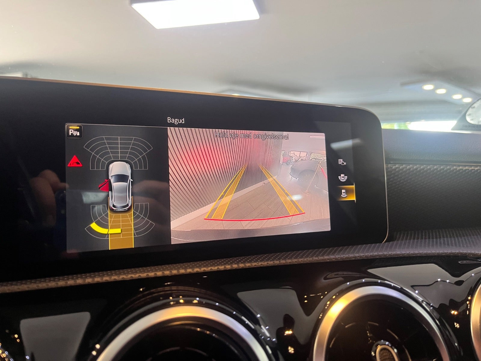 Sort Mercedes A200 fra 2018