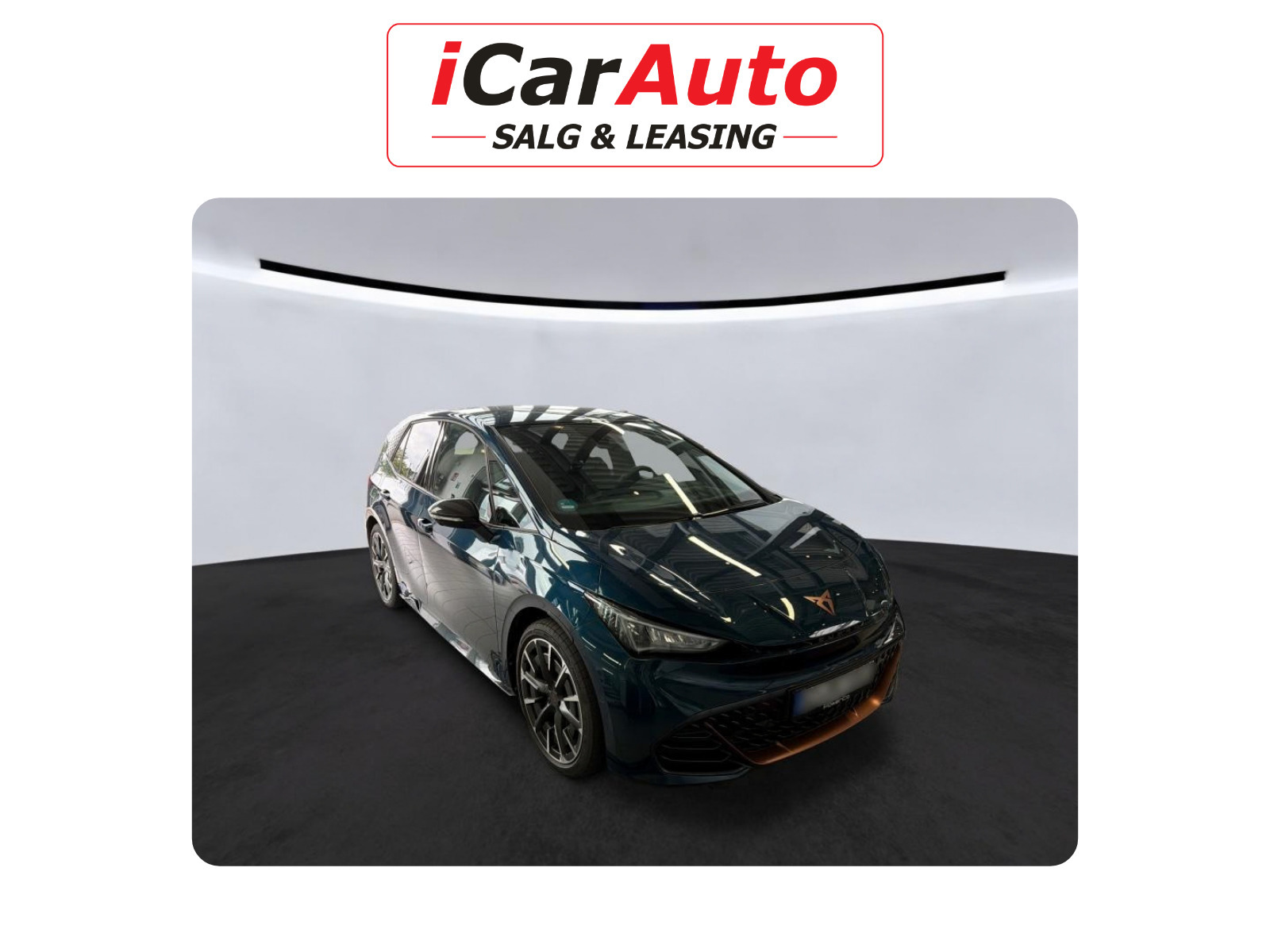 Blå Cupra Born fra 2024