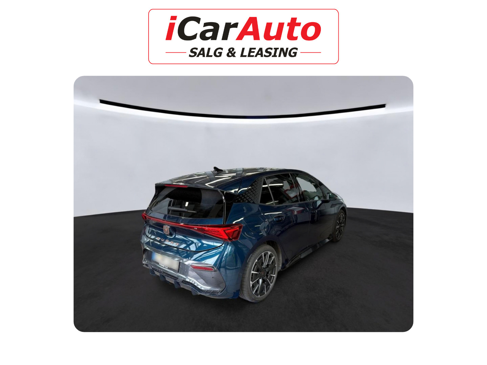 Blå Cupra Born fra 2024