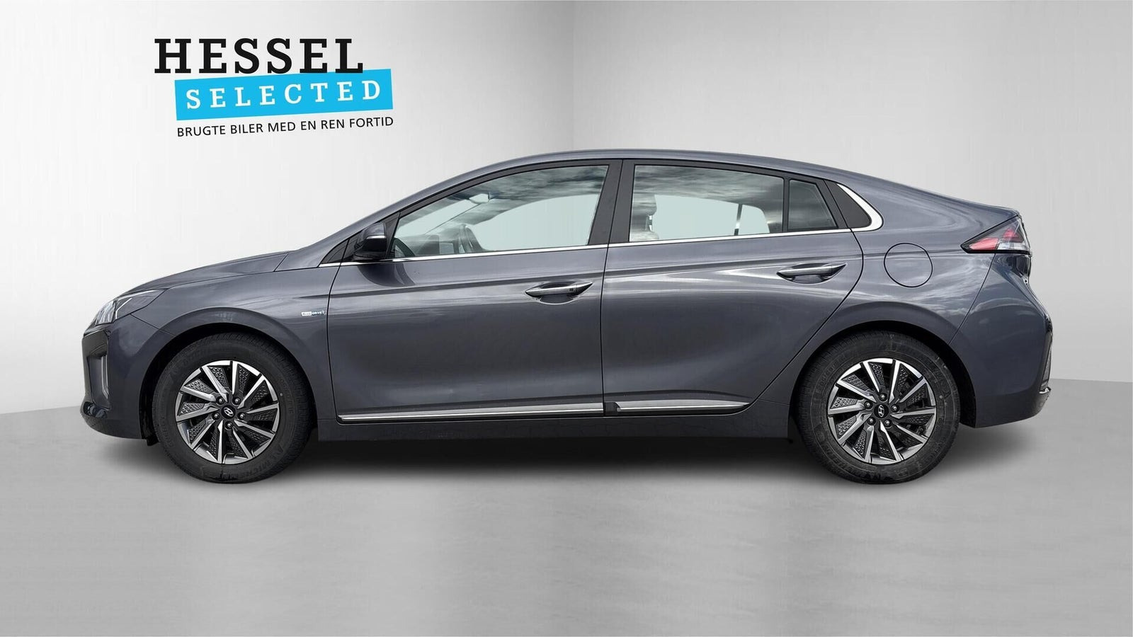 Grå Hyundai Ioniq fra 2021