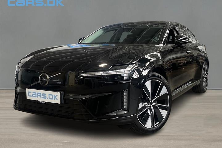 Sort Volvo ES90 fra 2026 set udefra