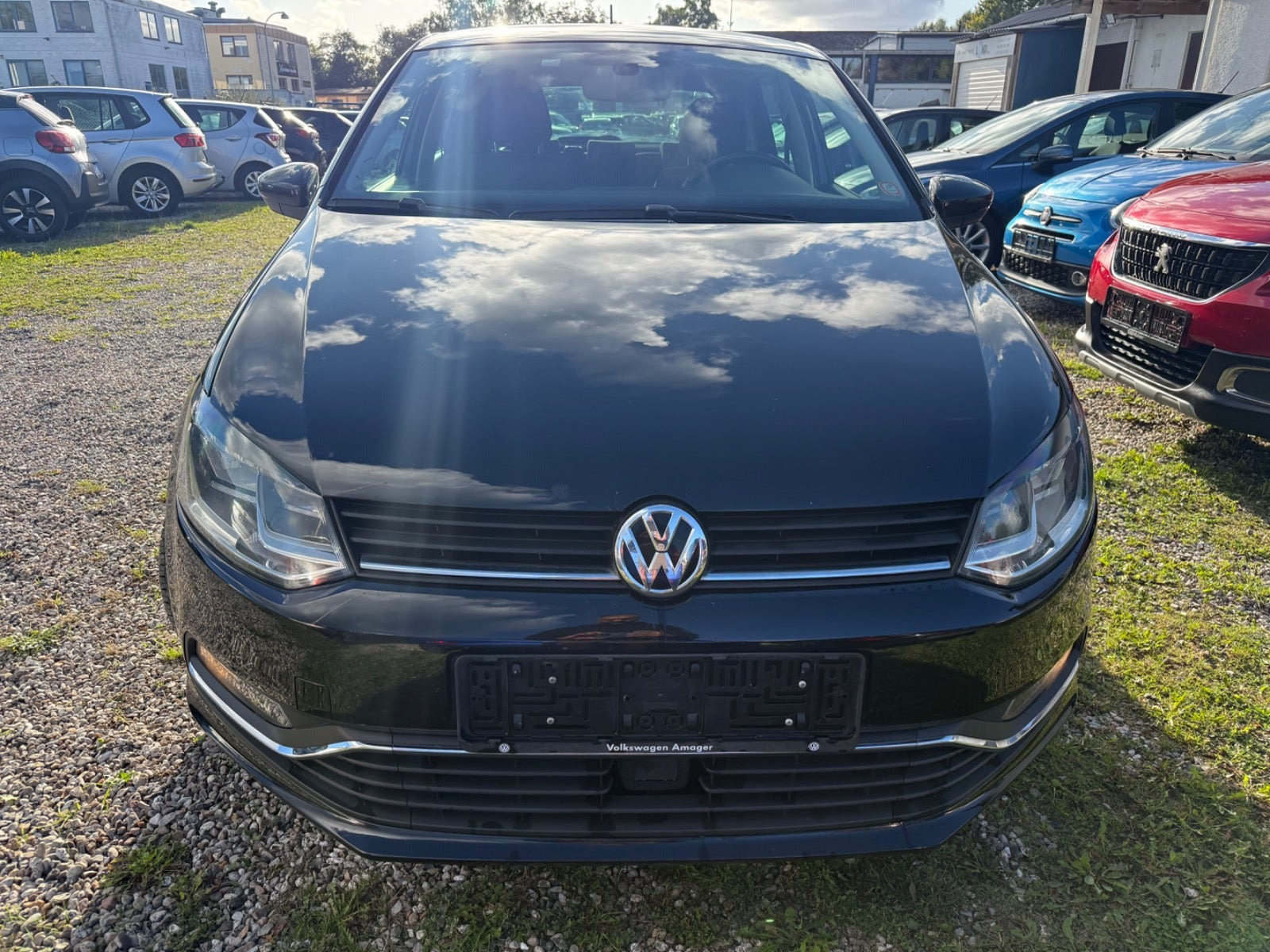 Sort VW Polo fra 2015
