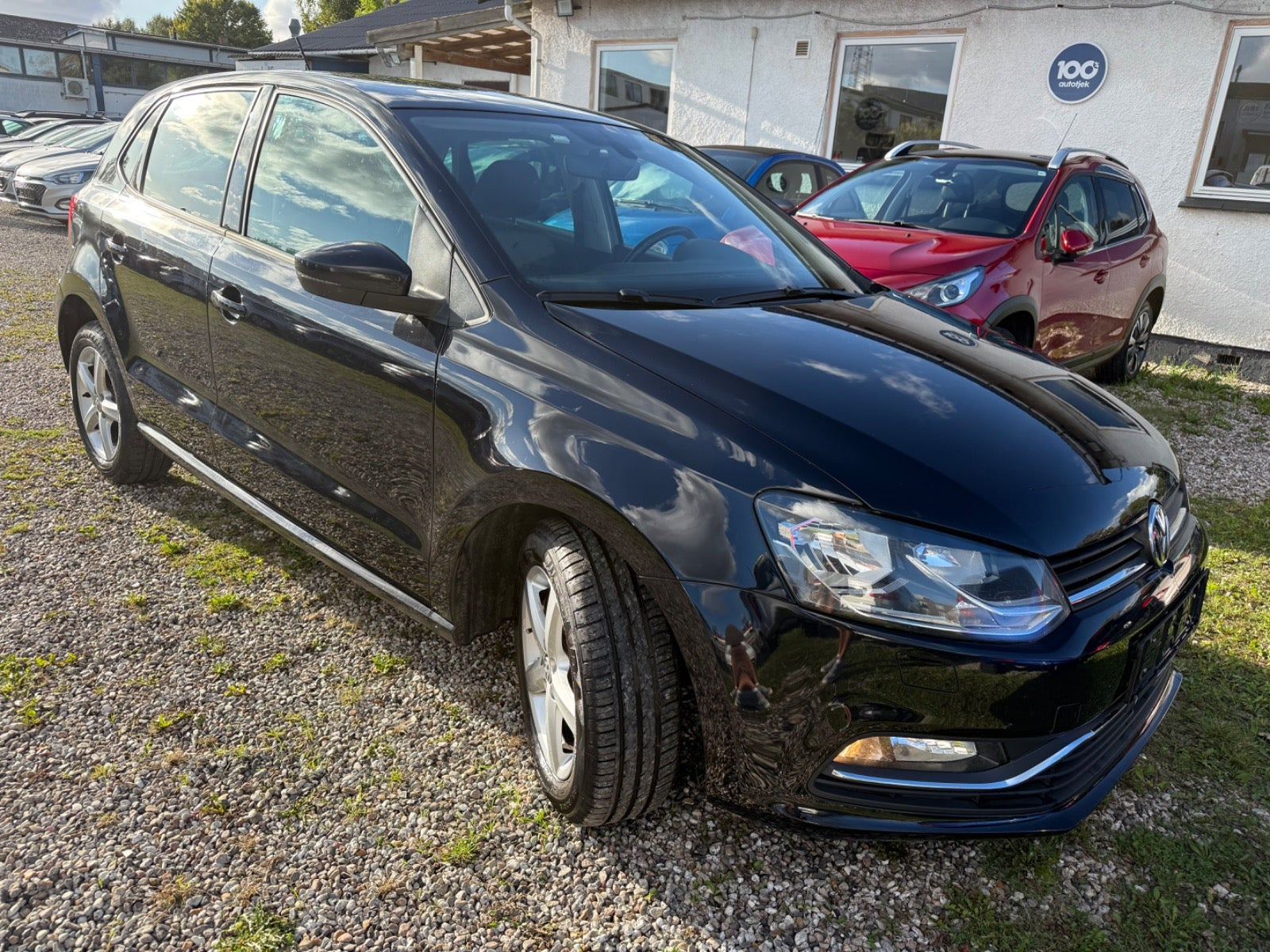 Sort VW Polo fra 2015