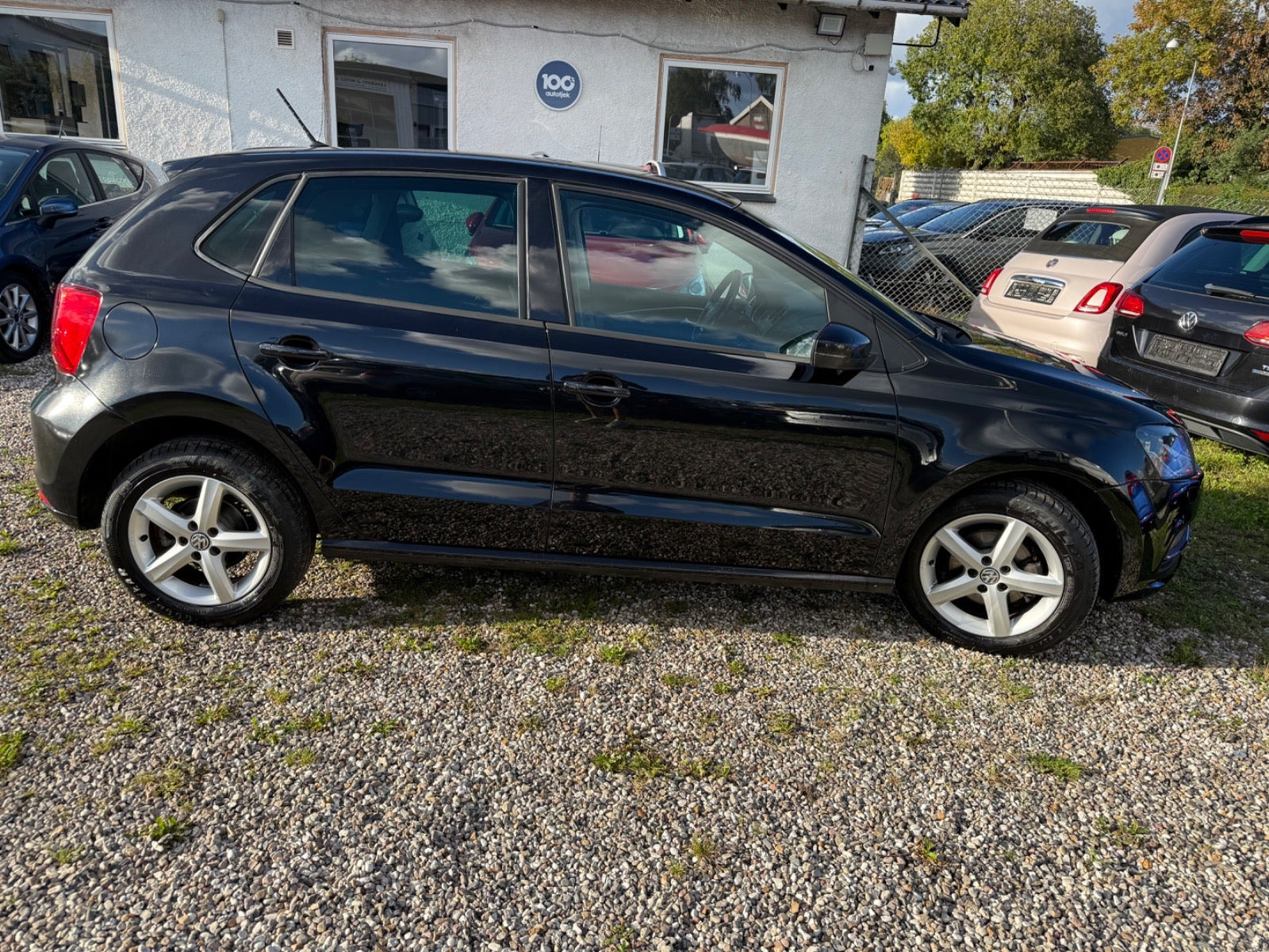 Sort VW Polo fra 2015