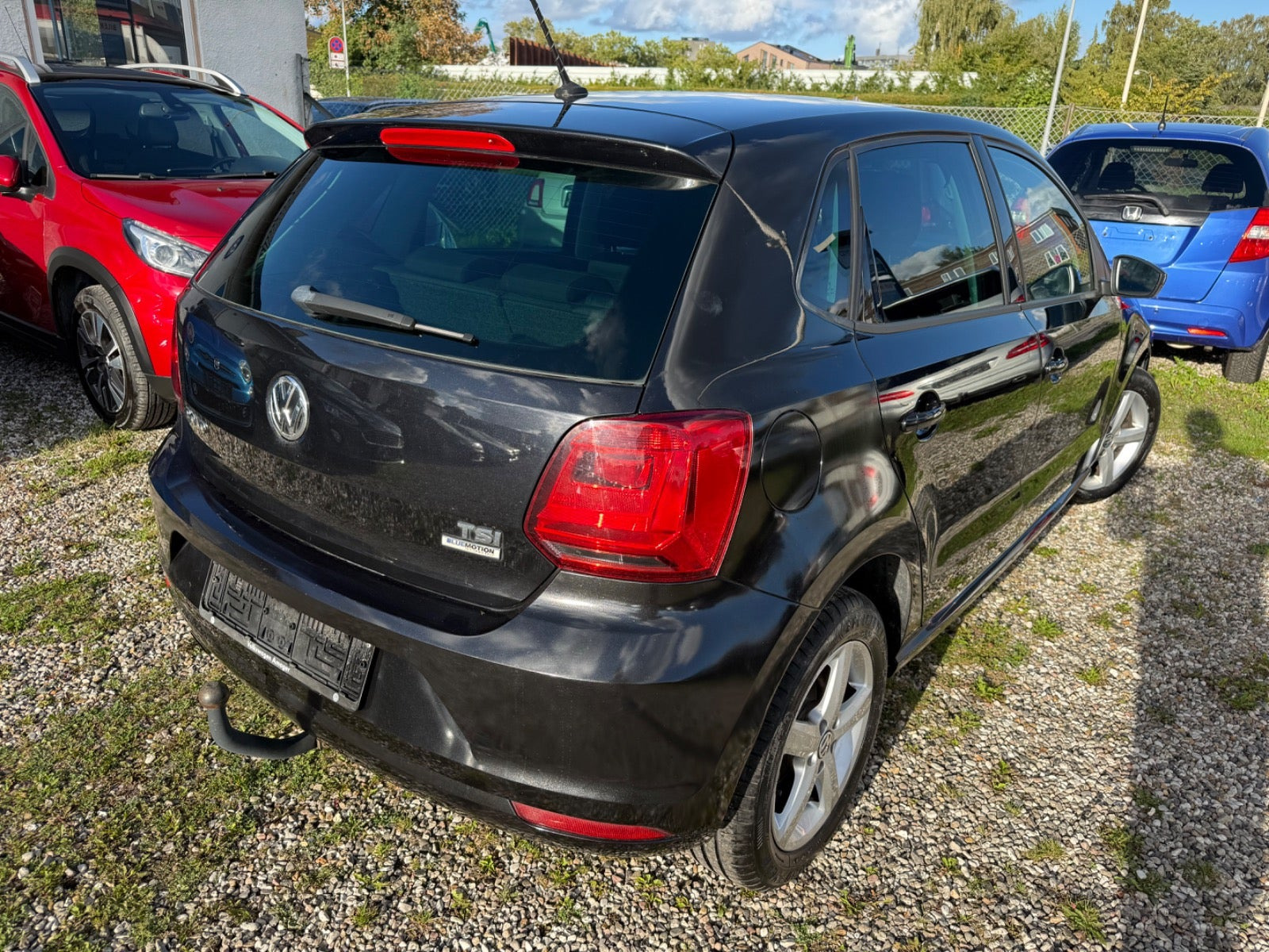 Sort VW Polo fra 2015
