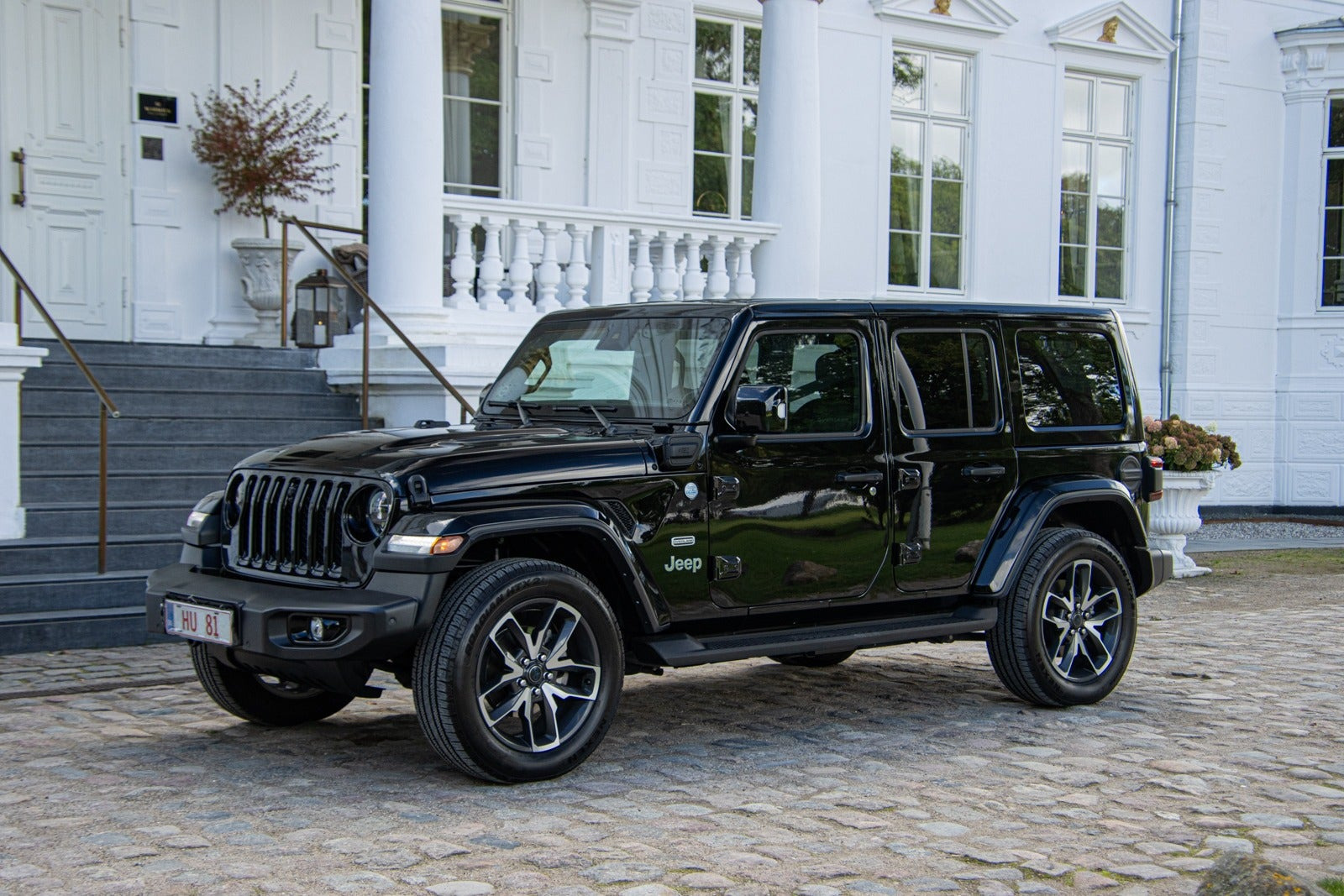 Sort Jeep Wrangler Unlimited fra 2022