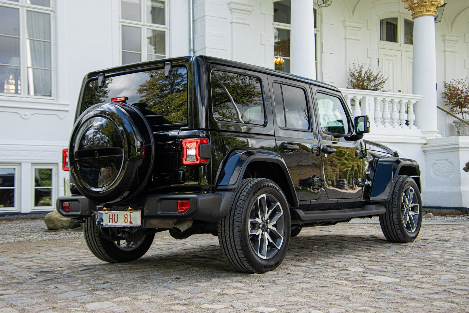 Sort Jeep Wrangler Unlimited fra 2022