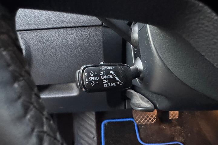 Blå Skoda Octavia fra 2020