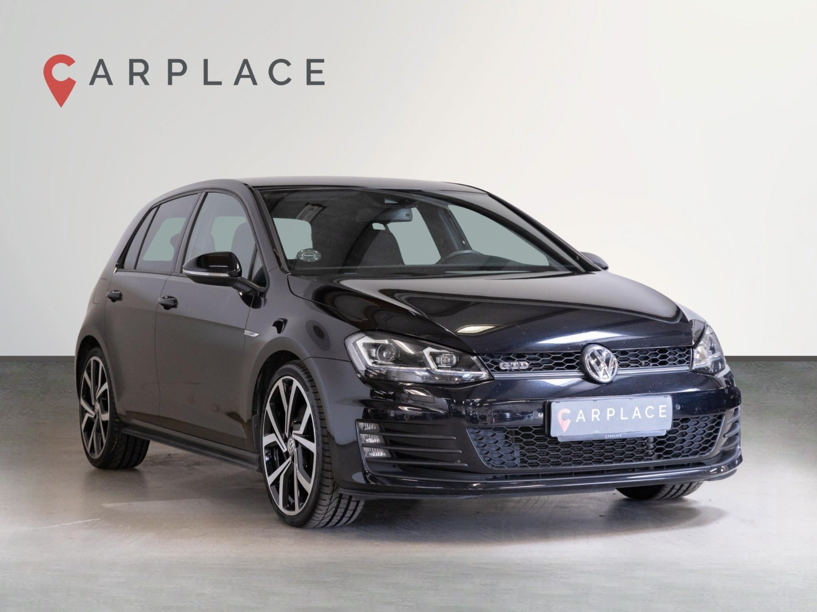 Sort VW Golf VII fra 2016