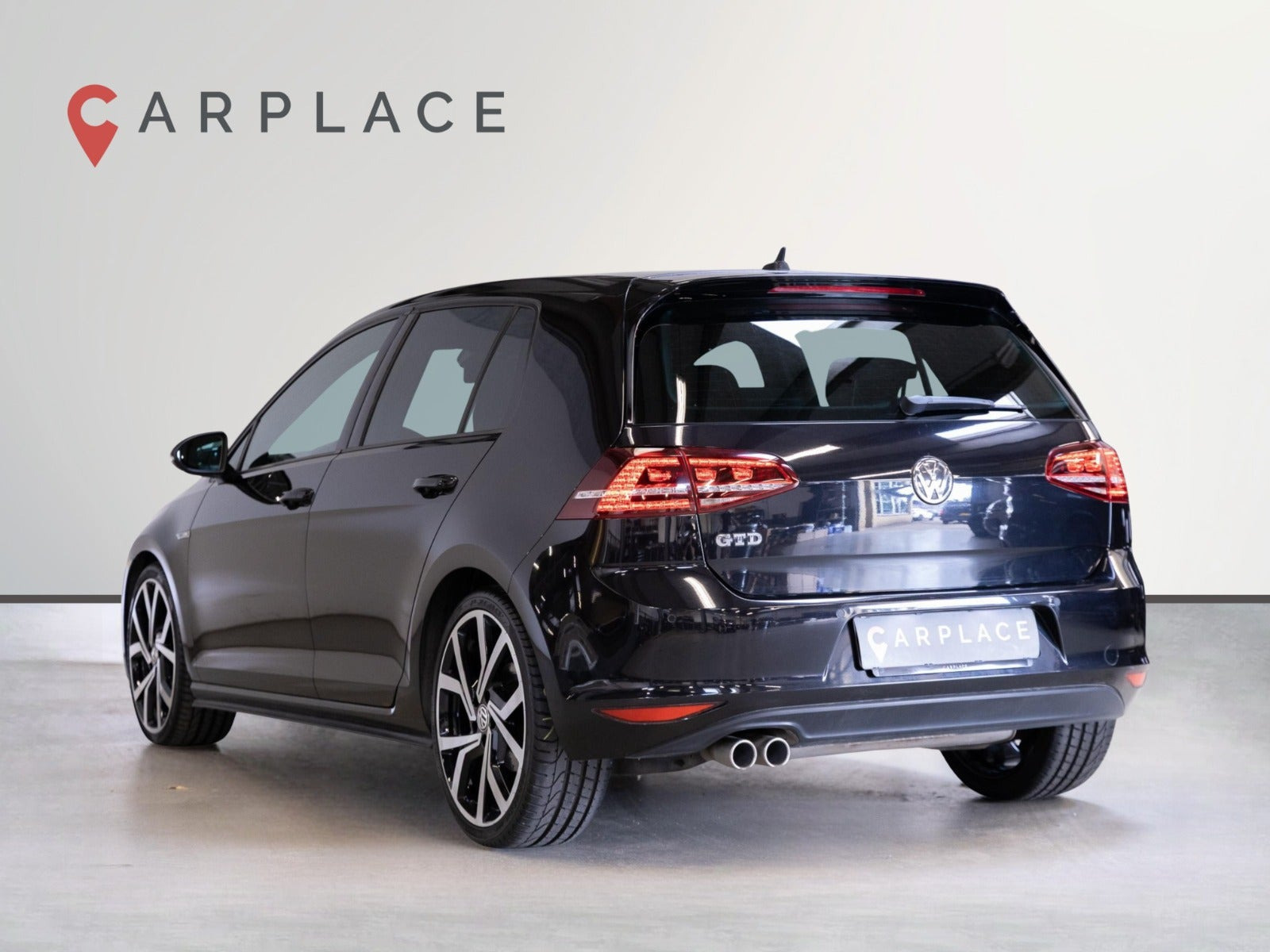 Sort VW Golf VII fra 2016