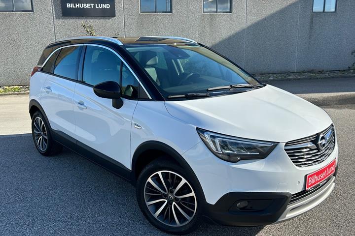 Hvid Opel Crossland X fra 2020