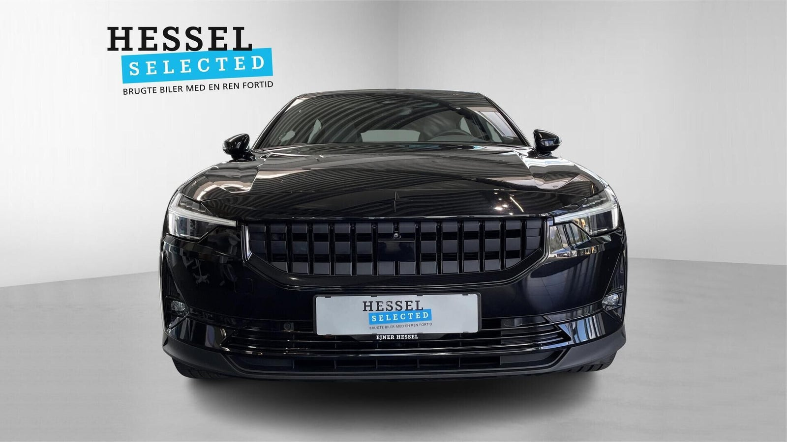 Sort Polestar 2 fra 2023