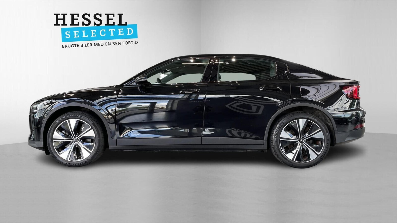 Sort Polestar 2 fra 2023
