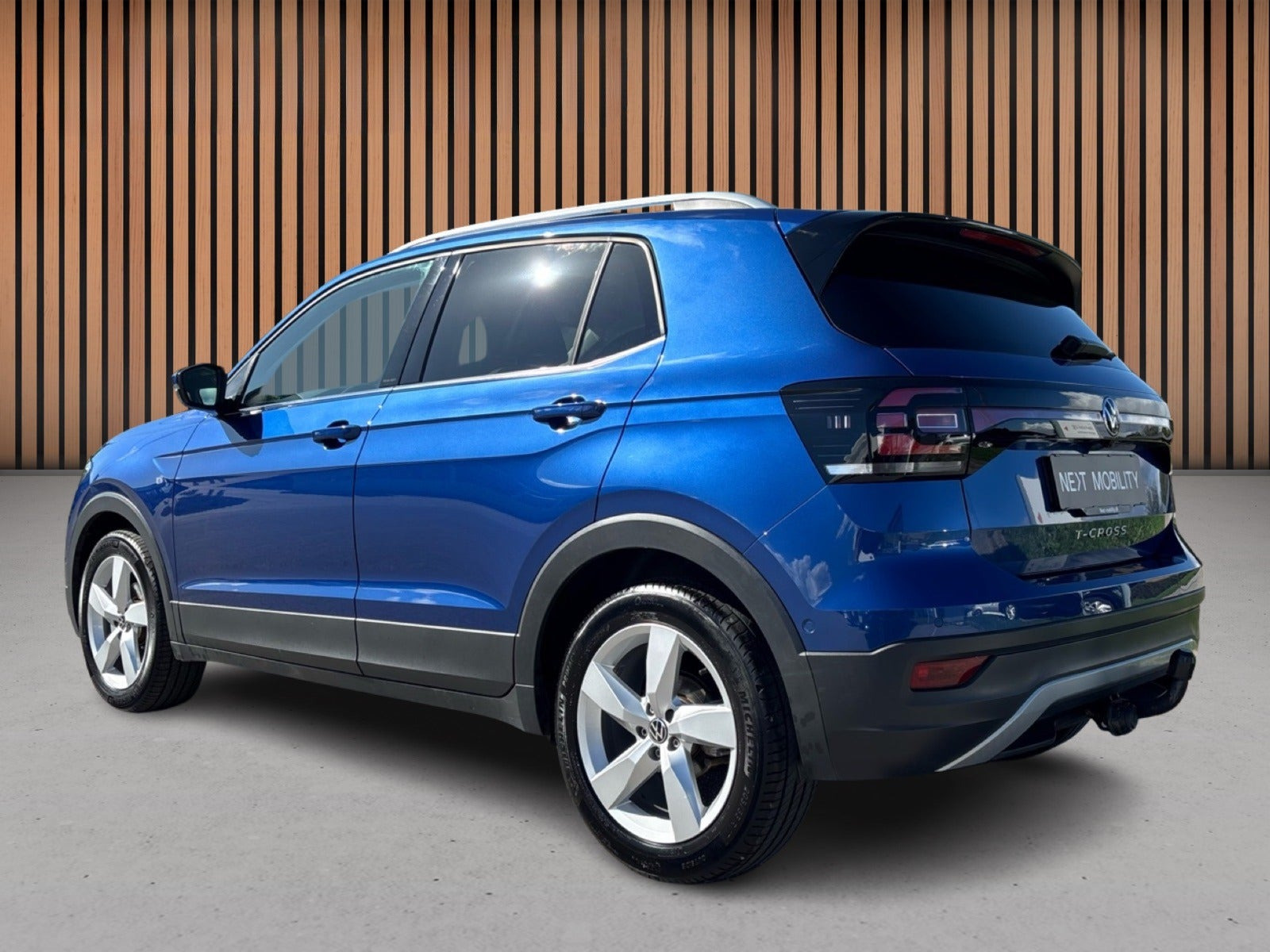 Blå VW T-Cross fra 2021