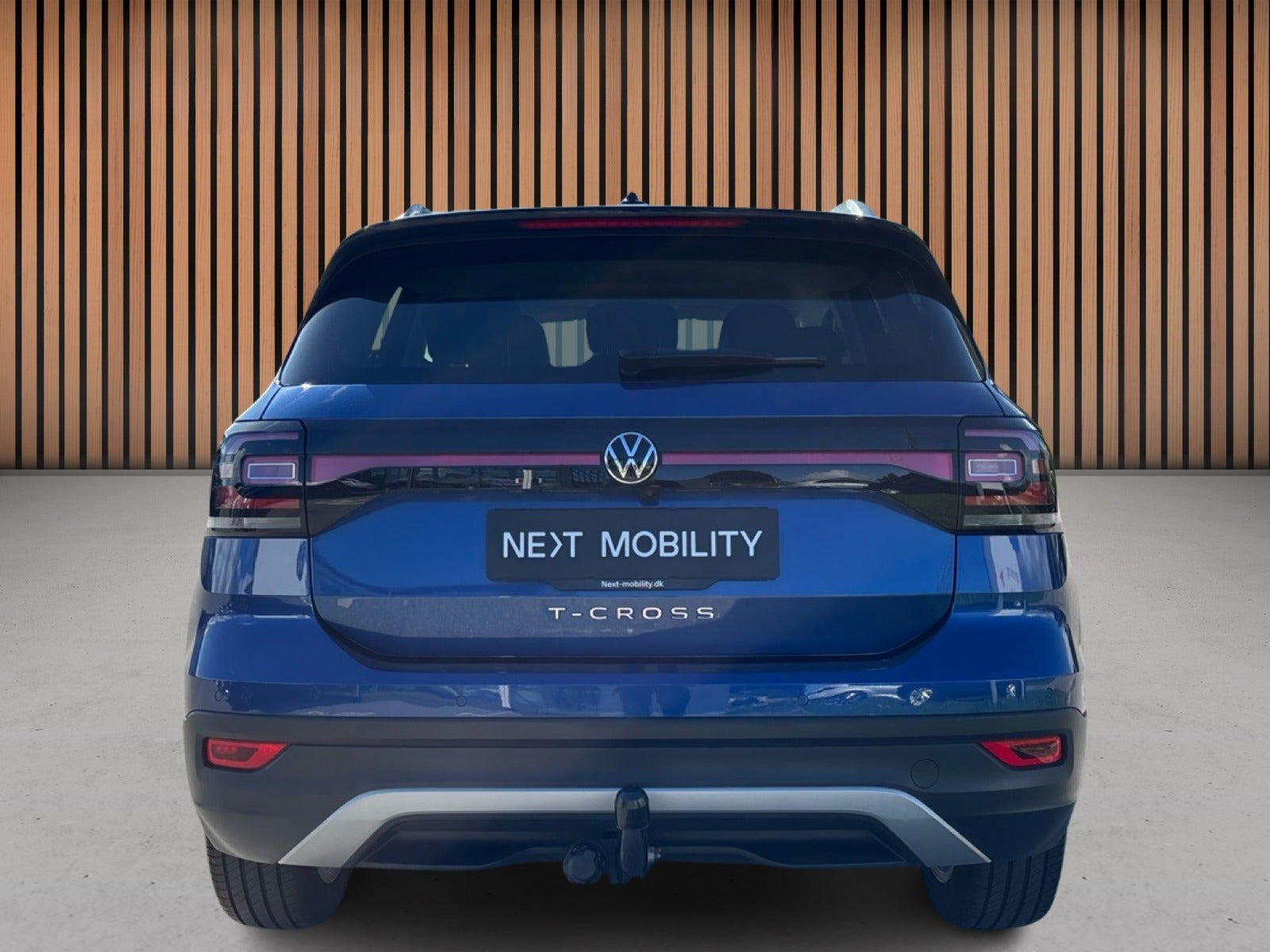 Blå VW T-Cross fra 2021