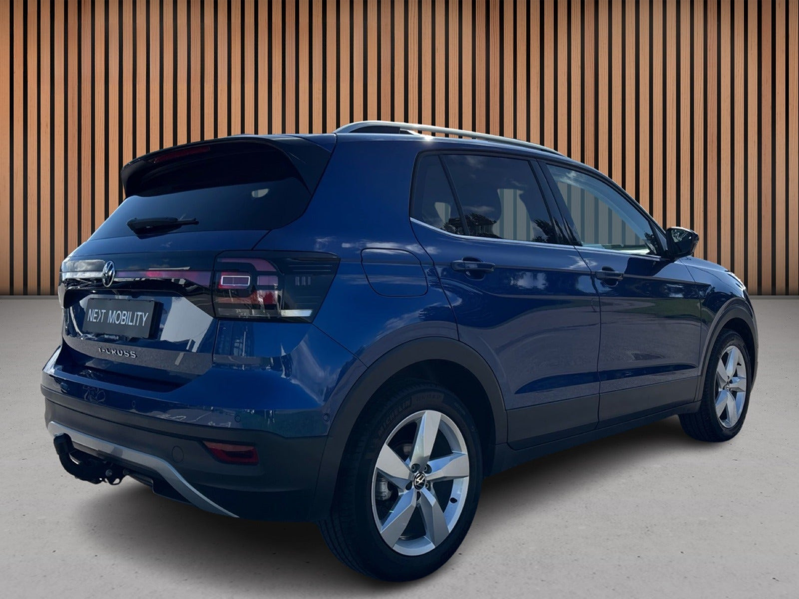 Blå VW T-Cross fra 2021