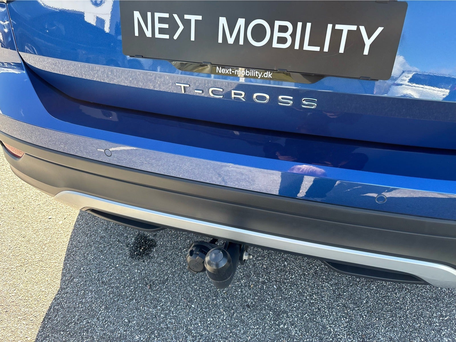Blå VW T-Cross fra 2021