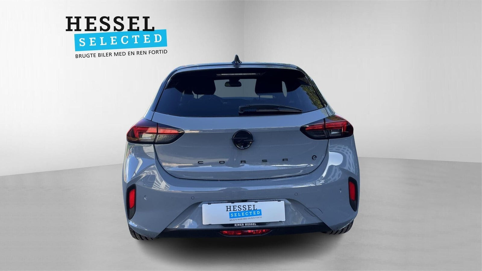 Grå Opel Corsa-e fra 2026