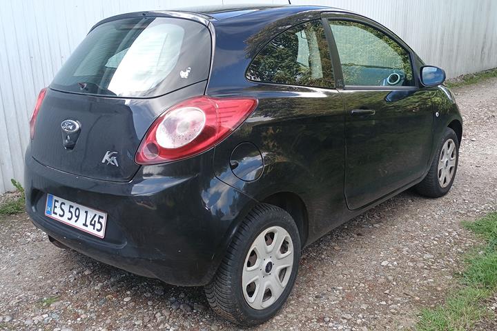 Sort Ford Ka fra 2014
