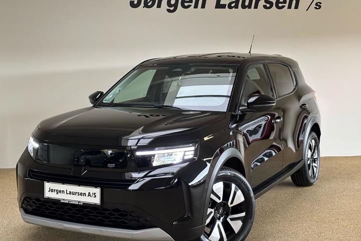 Sort Opel Frontera fra 2025 set udefra