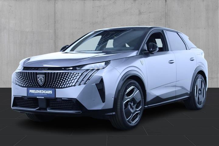 Grå Peugeot e-3008 fra 2025