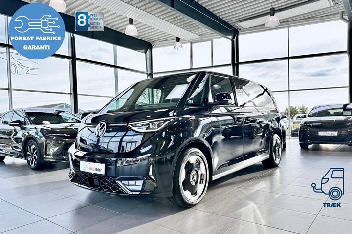 Sort VW ID.Buzz fra 2026 set udefra