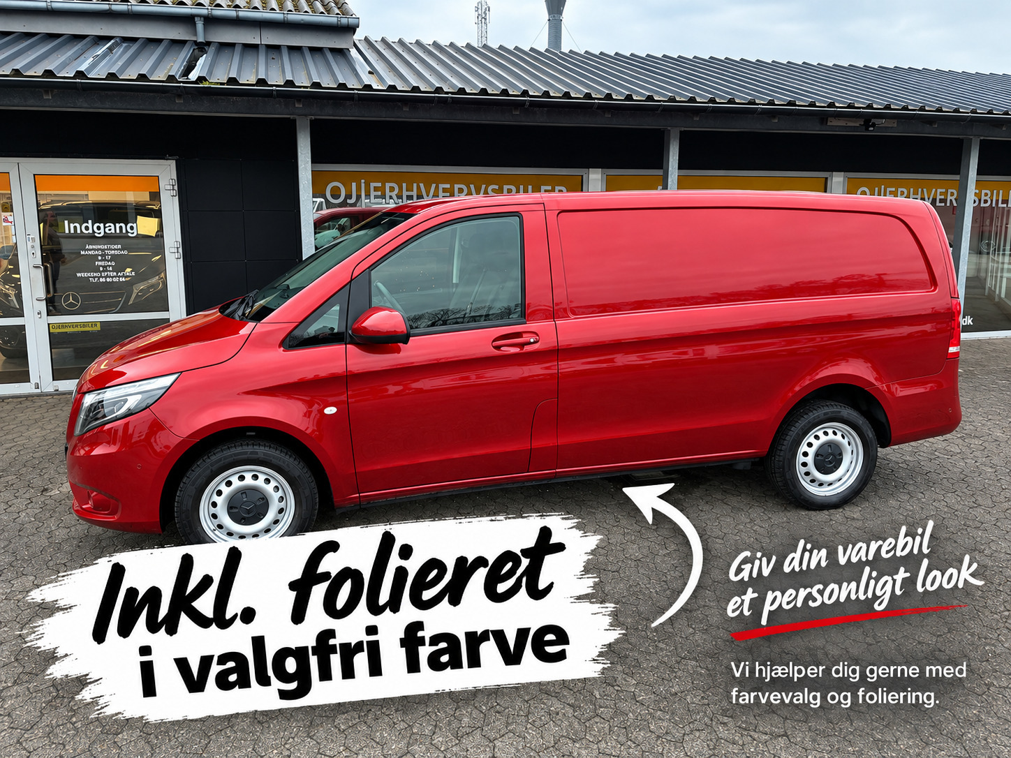 Mercedes Vito 114 2,0 CDi Kassevogn aut. L RWD