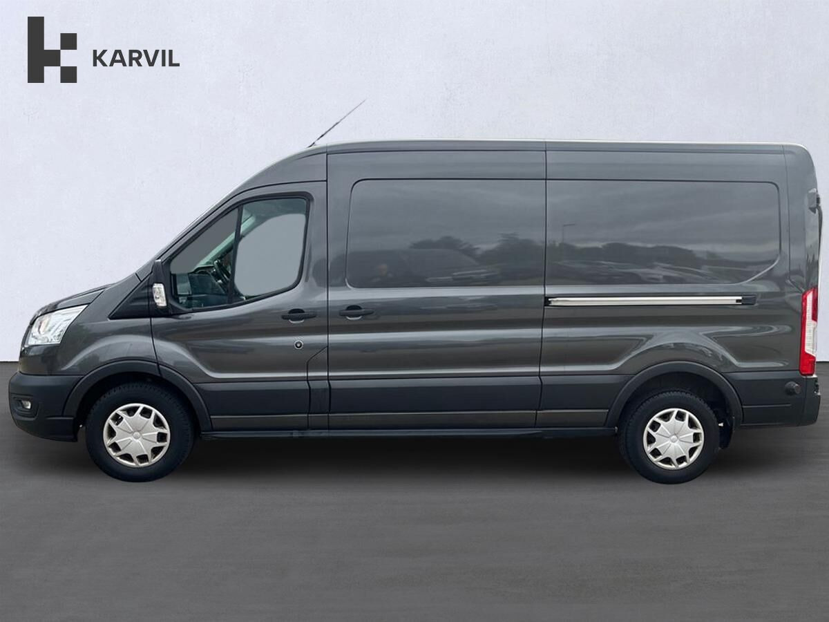 Grå Ford Transit 350 L3 Van fra 2021