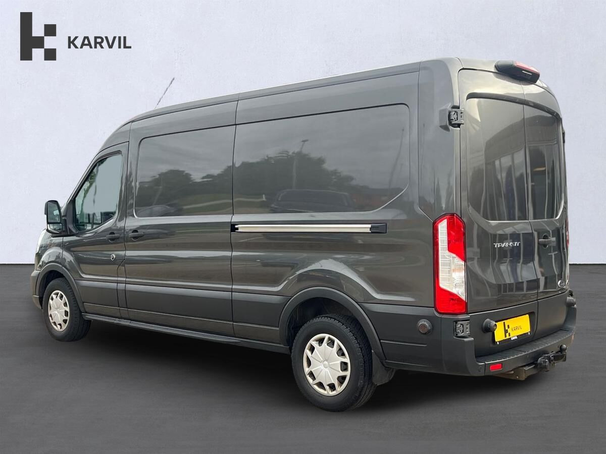 Grå Ford Transit 350 L3 Van fra 2021